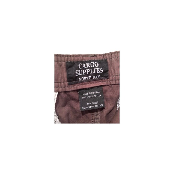 Cargo Supplies Men's Size 36 Brown Palm Tree Print Pants Style Casual Shorts - Picture 7 of 8